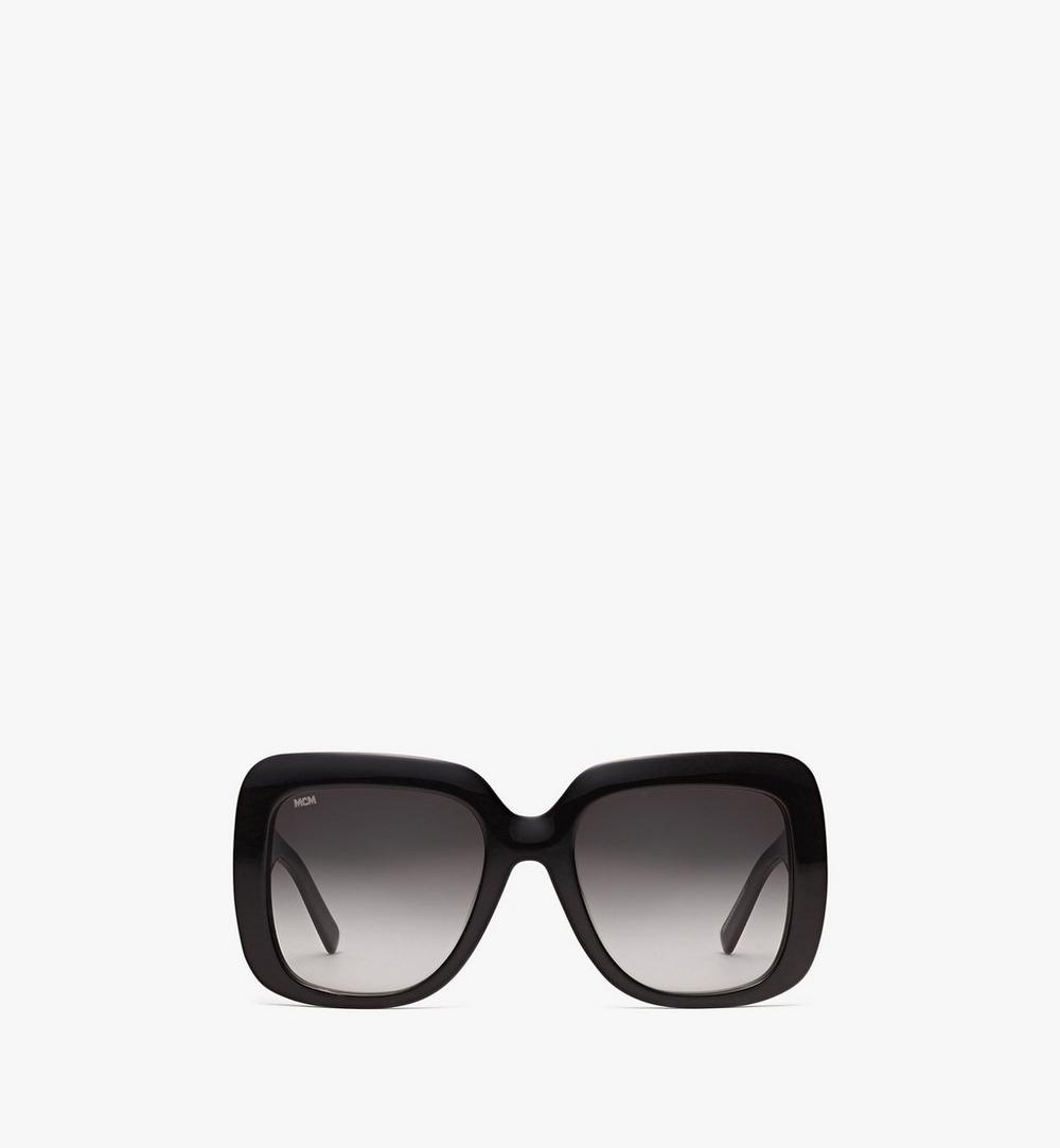 Zweifarbige, quadratische Sonnenbrille 1